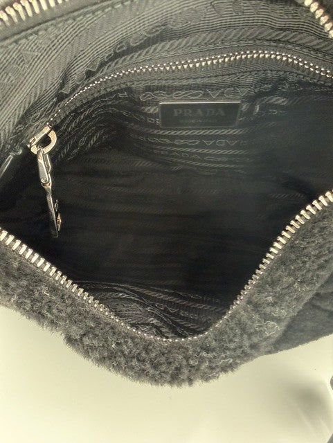 Prada Re-Edition Mini Shearling Bag