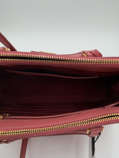 Prada Saffiano Leather Top Handle Bag