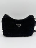 Prada Re-Edition Mini Shearling Bag