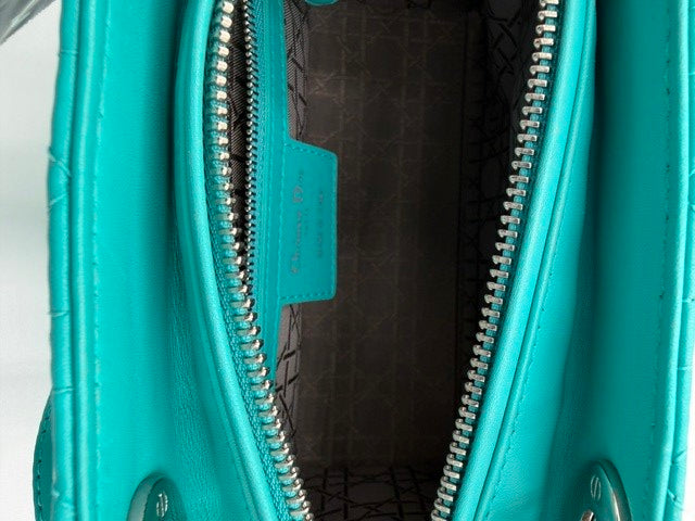 Christian Dior Lady Dior Bag - Teal