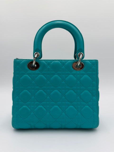 Christian Dior Lady Dior Bag - Teal