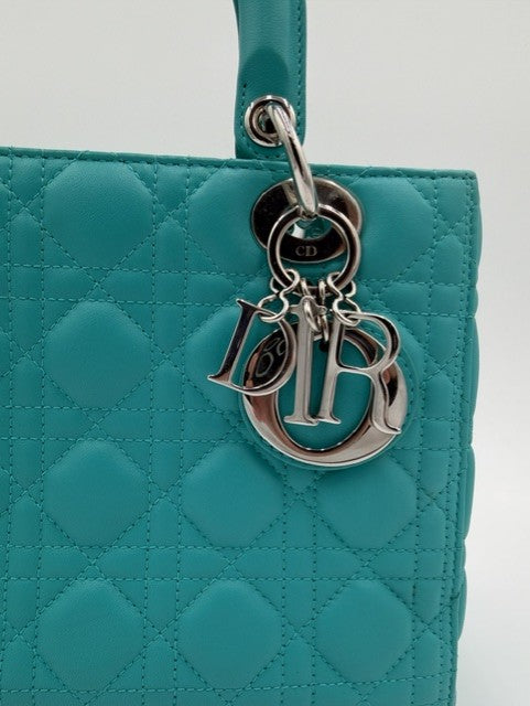 Christian Dior Lady Dior Bag - Teal