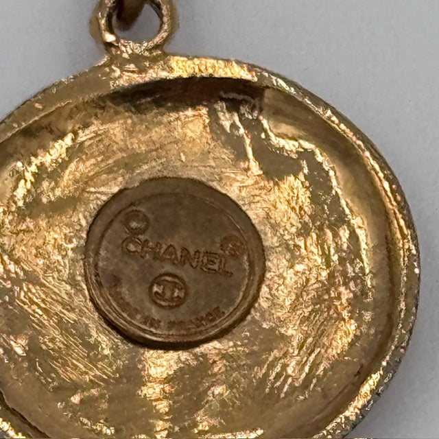 Chanel Vintage CC Medallion Necklace