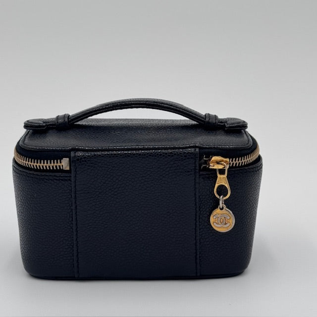 Chanel Small Vanity Case Caviar Leather