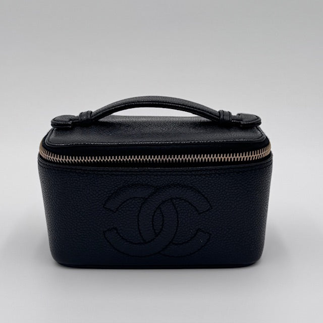 Chanel Small Vanity Case Caviar Leather