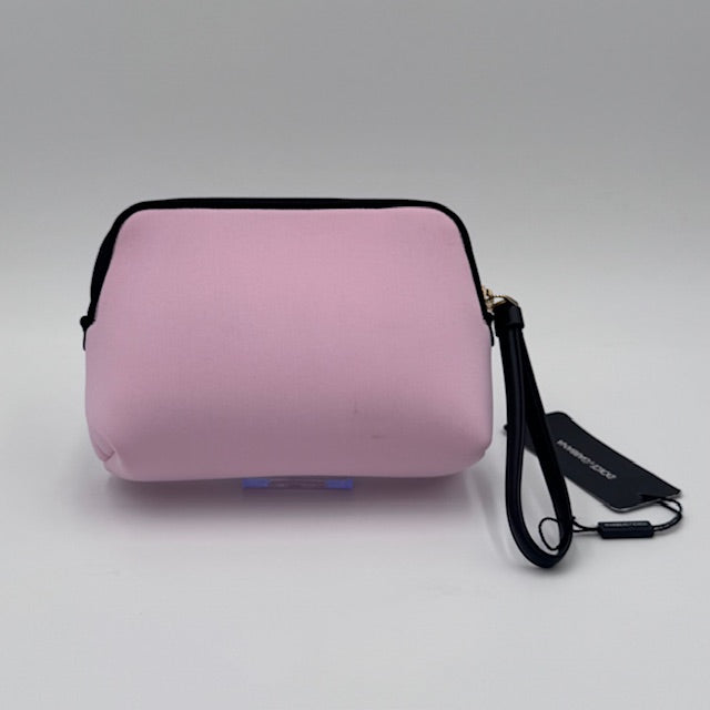 Dolce & Gabbana Pink Neoprene Logo Cosmetic Pouch