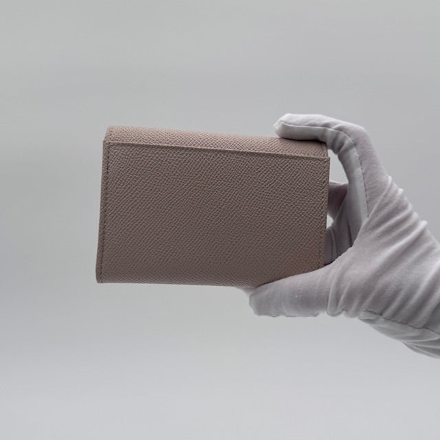 Dolce & Gabbana Taupe Leather DG Logo Wallet