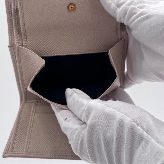 Dolce & Gabbana Taupe Leather DG Logo Wallet