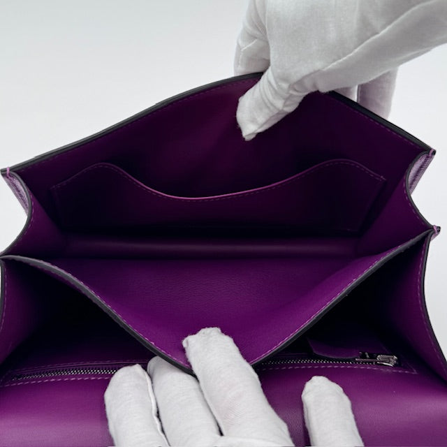 Hermès Constance 24 Anemone Evercolor Leather Shoulder Bag