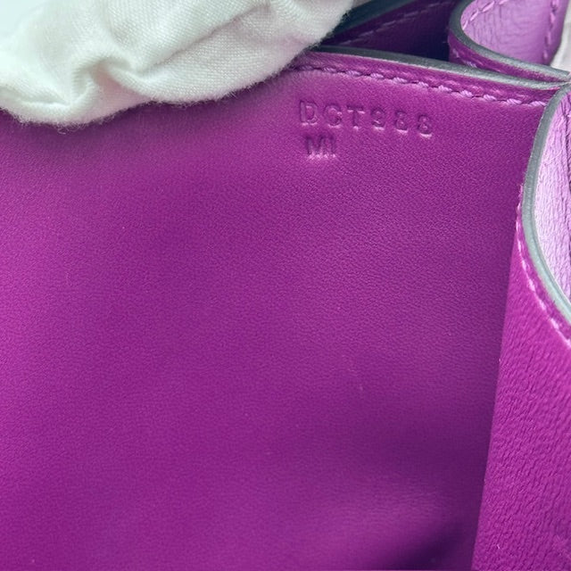 Hermès Constance 24 Anemone Evercolor Leather Shoulder Bag