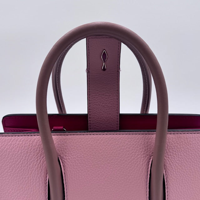 Christian Louboutin Paloma Small Leather Tote – Pink Multi