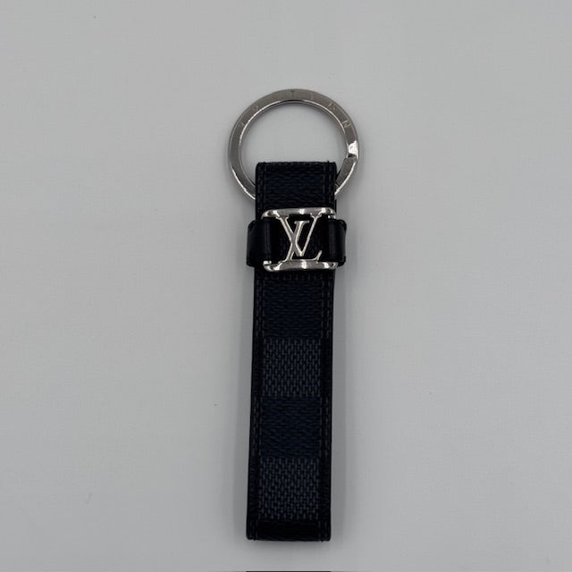 Louis Vuitton Damier Graphite Dragonne Key Holder