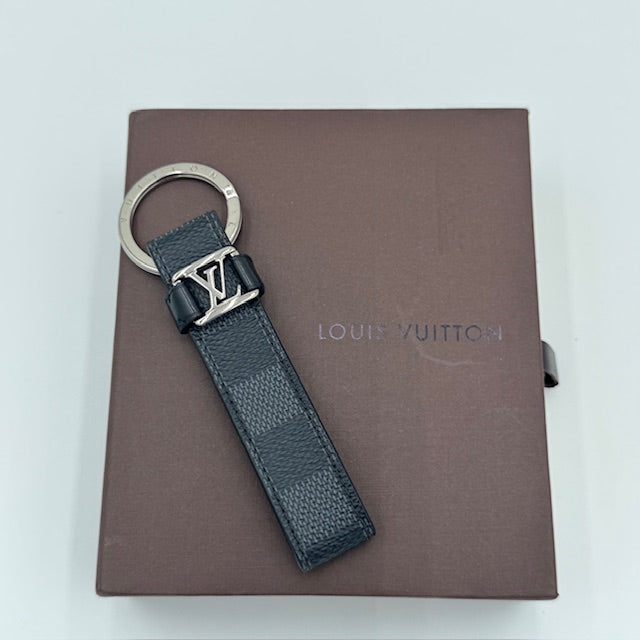 Louis Vuitton Damier Graphite Dragonne Key Holder