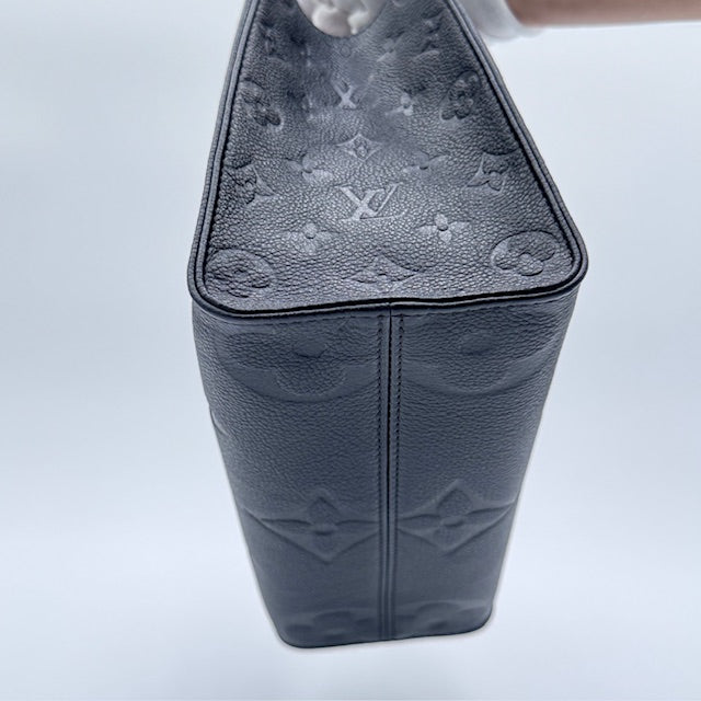 Louis Vuitton OnTheGo PM Black Monogram Empreinte Leather with Gold-Tone Hardware