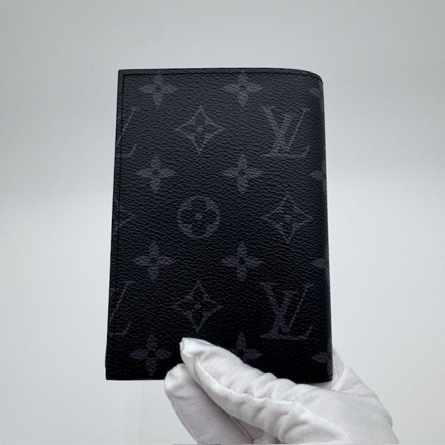 Louis Vuitton Monogram Eclipse Passport Cover
