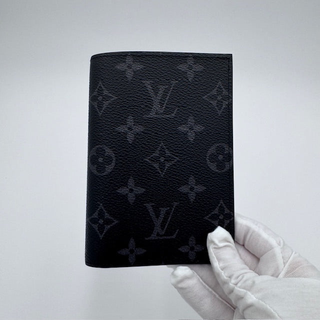 Louis Vuitton Monogram Eclipse Passport Cover