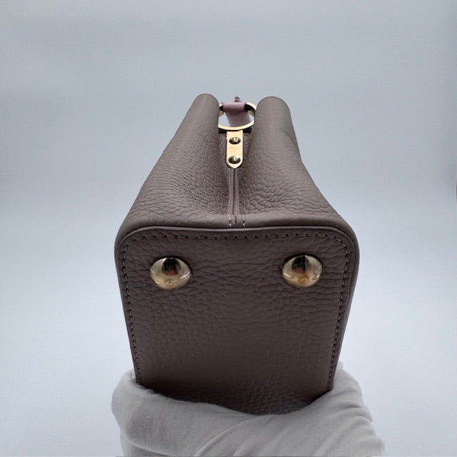 Louis Vuitton Capucines BB Tricolor Taurillon Leather Top Handle Bag