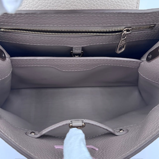 Louis Vuitton Capucines BB Tricolor Taurillon Leather Top Handle Bag