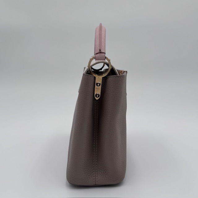 Louis Vuitton Capucines BB Tricolor Taurillon Leather Top Handle Bag
