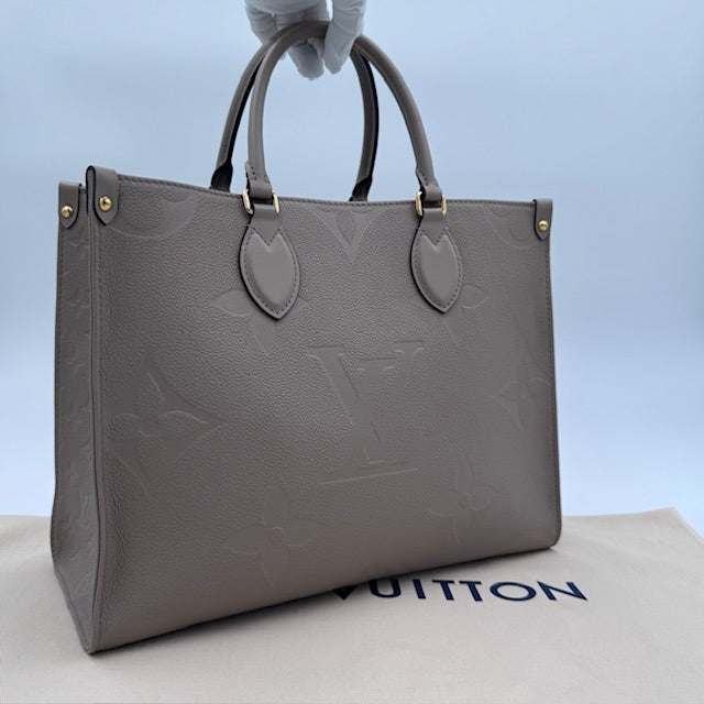 Louis Vuitton OnTheGo MM Empreinte Leather Tote - Turtle Dove