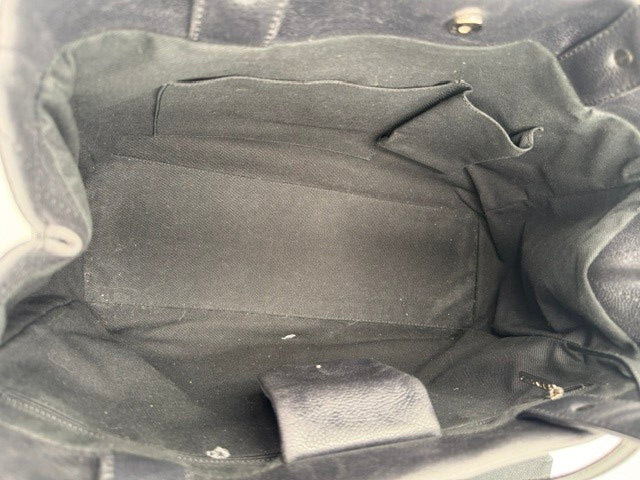 Chanel Grand Shopping Tote GST Black Caviar Leather Shoulder Bag