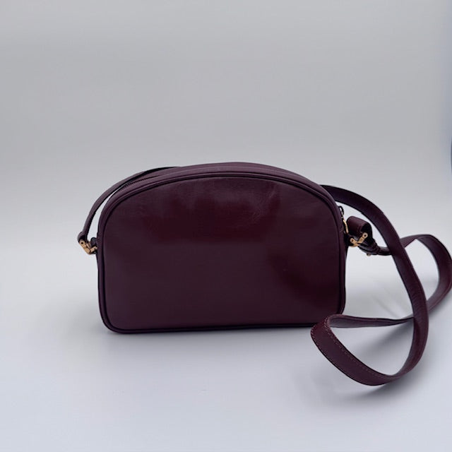 Cartier Must de Cartier Bordeaux Leather Camera Bag