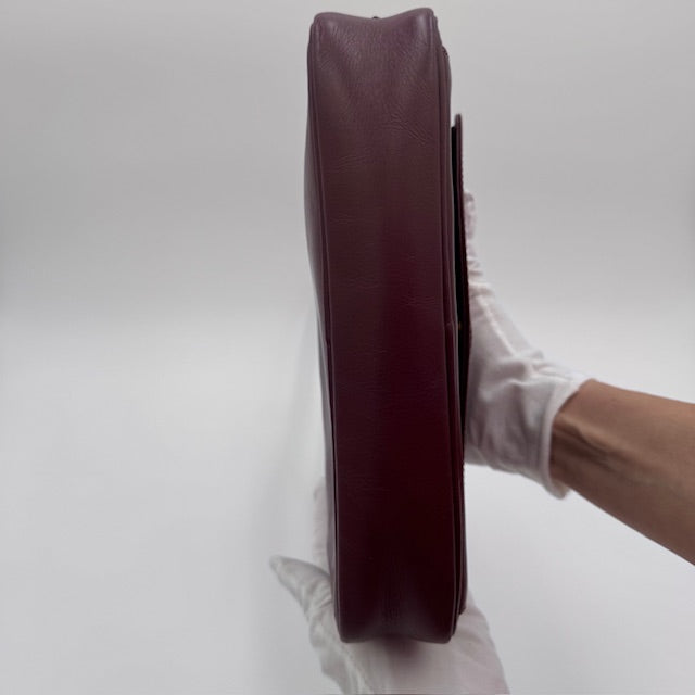 Cartier Must de Cartier Bordeaux Leather Camera Bag