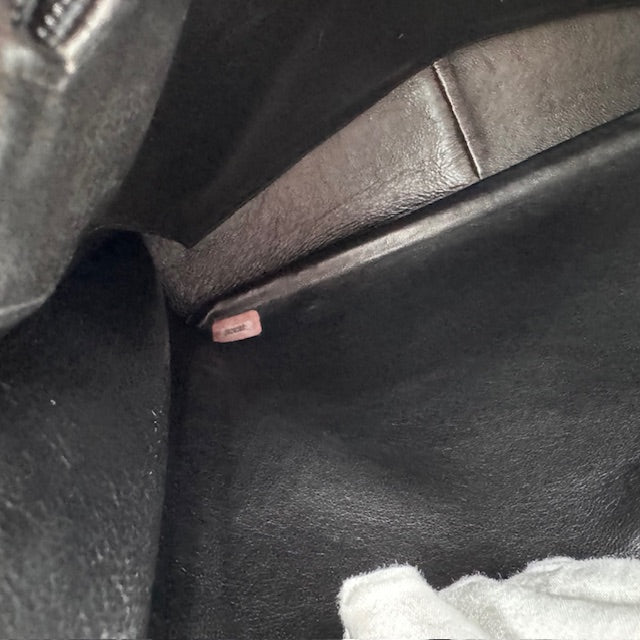 Chanel Black Quilted Leather Tote Bag