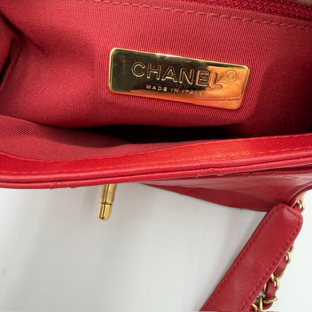 Chanel Chain Infinity Top Handle Flap Bag
