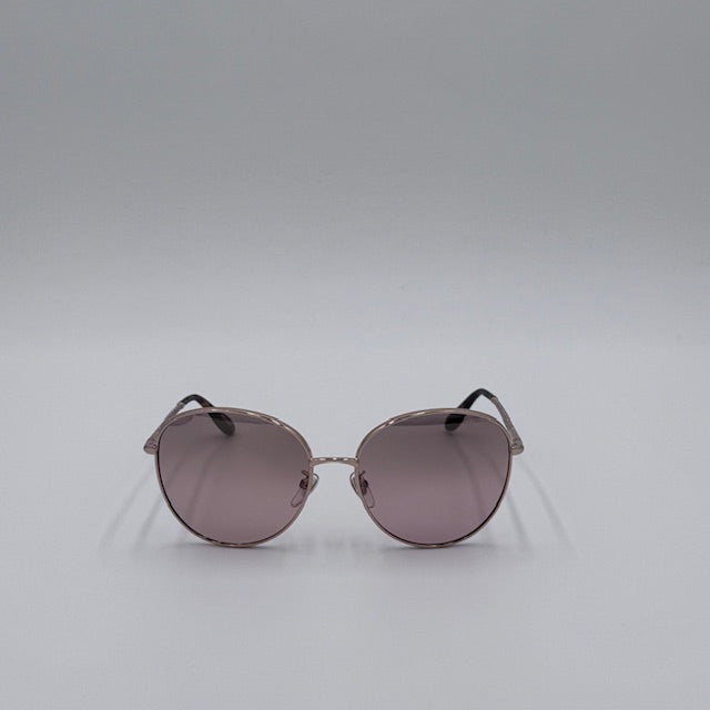 Chopard Gold Round Metal Sunglasses
