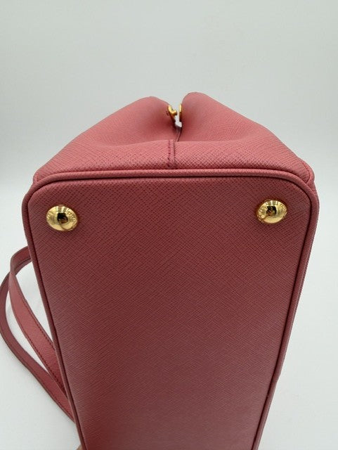 Prada Saffiano Leather Top Handle Bag