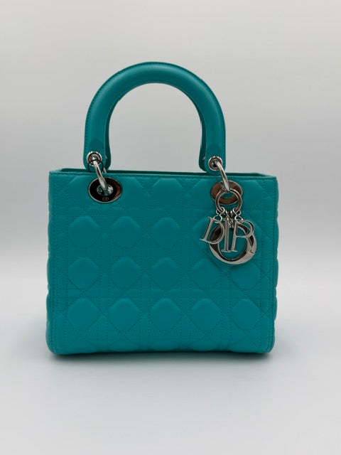 Christian Dior Lady Dior Bag - Teal