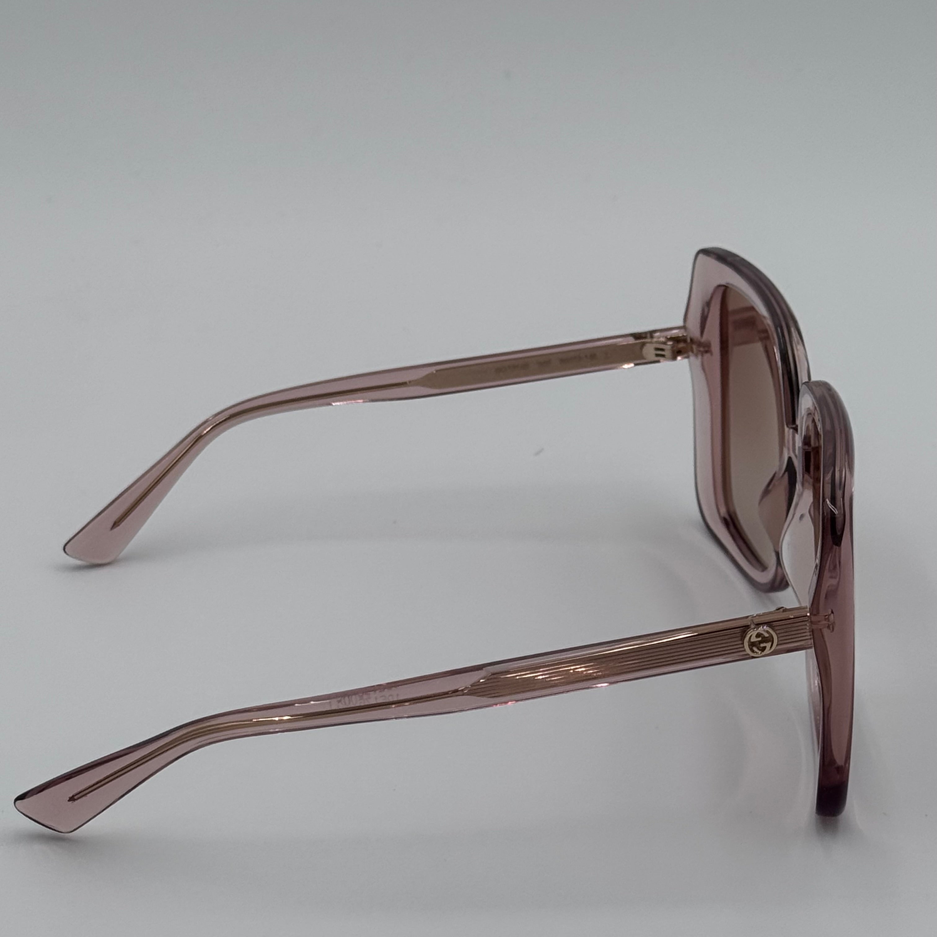 Gucci Pink Oversized Square Sunglasses