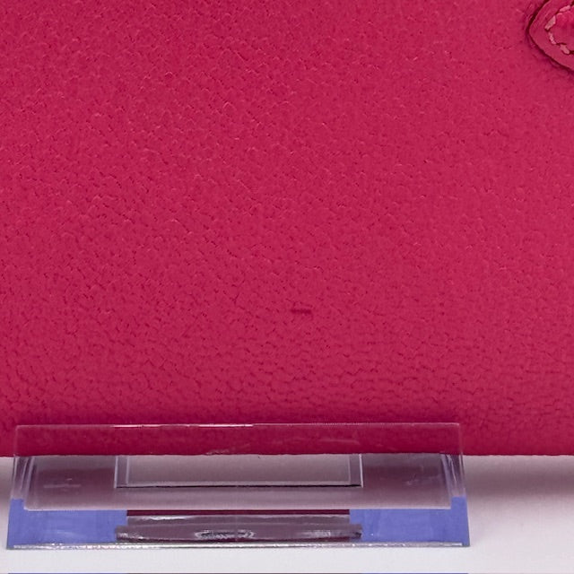 Hermès Kelly Short Wallet Rose Lipstick Epsom Leather Palladium Hardware