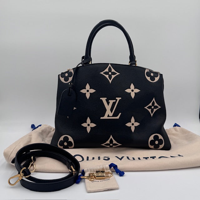 Louis Vuitton Grand Palais PM Black Giant Monogram Bag