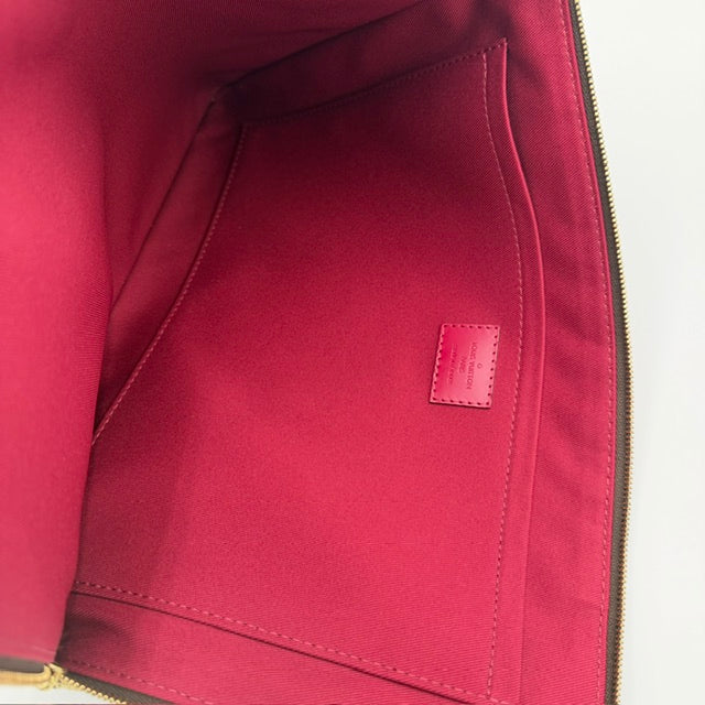 Louis Vuitton Pochette Voyage MM Monogram Canvas Zip Pouch