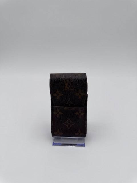 Louis Vuitton Monogram Canvas Cigarette (Lipstick) Case – Brown Classic Print
