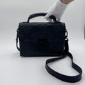 Louis Vuitton Monogram Seal Ambassadeur PM Black Leather Bag