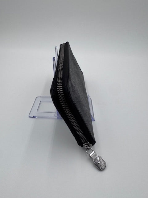 Louis Vuitton Monogram Eclipse Zippy Wallet – Black/Grey Canvas